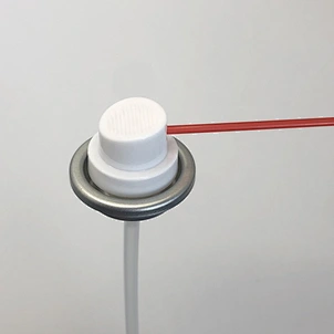 Silicone lubricant spray valve